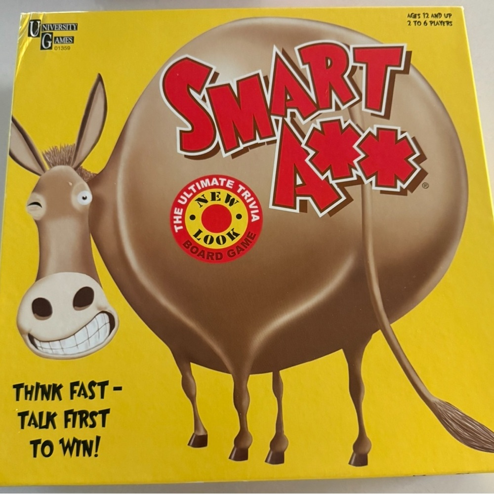 Smart A** Board Game - Brown